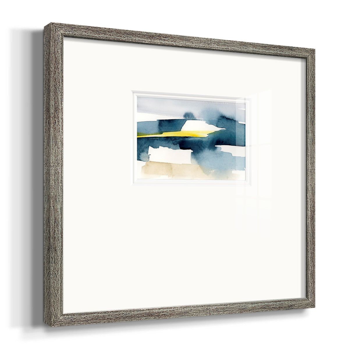 Peeking Sunshine I Premium Framed Print Double Matboard