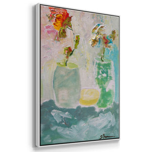 Tahitian Sunrise - Framed Premium Gallery Wrapped Canvas L Frame - Ready to Hang