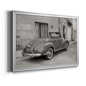 Classic Automobile - Modern Framed Canvas Print