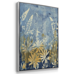 Wild Lupine - Framed Premium Gallery Wrapped Canvas L Frame - Ready to Hang