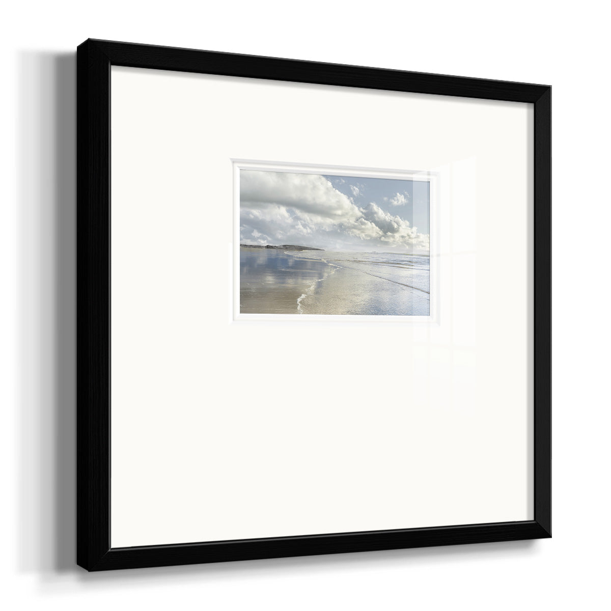 Infinity Beach Premium Framed Print Double Matboard