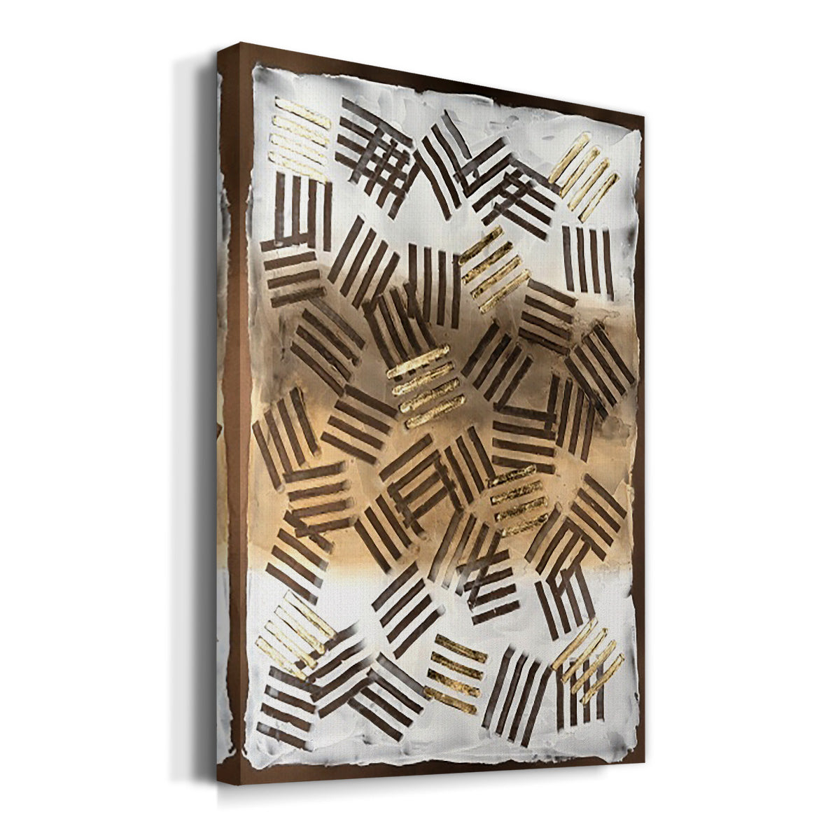 Raffia Palm II Premium Gallery Wrapped Canvas - Ready to Hang