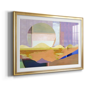 Pink Paint - Modern Framed Art Print