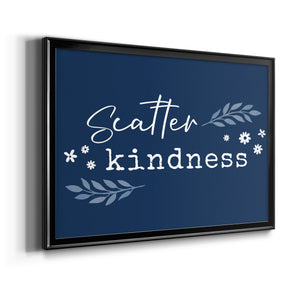 Kindness - Modern Framed Canvas Print