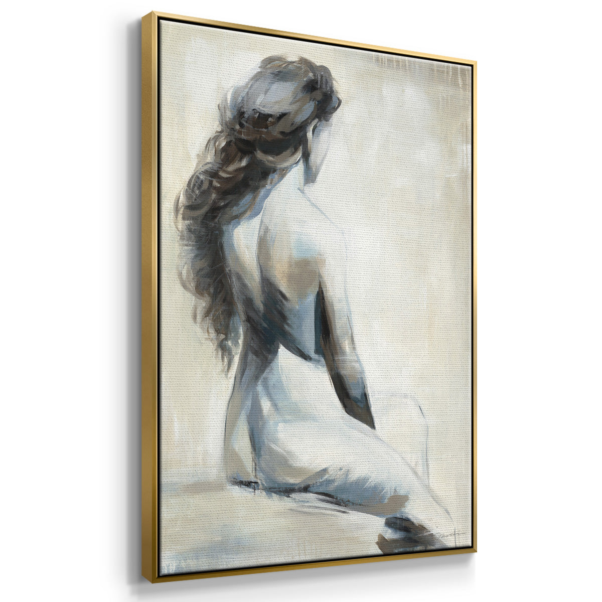 Song on the Wind - Framed Premium Gallery Wrapped Canvas L Frame - Ready to Hang