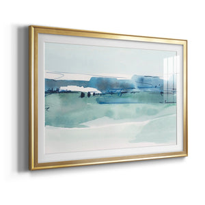 Ultramarine Vista I - Modern Framed Art Print