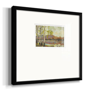 Birch Stand Premium Framed Print Double Matboard