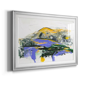 Silent Mountain V - Modern Framed Art Print