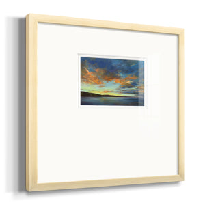 Coastal Views IV Premium Framed Print Double Matboard