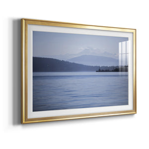 Blue Serenity - Modern Framed Art Print