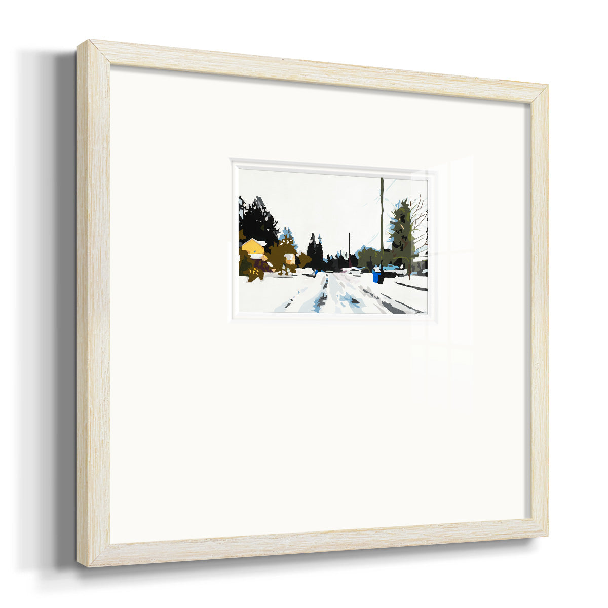 Winterhood Premium Framed Print Double Matboard