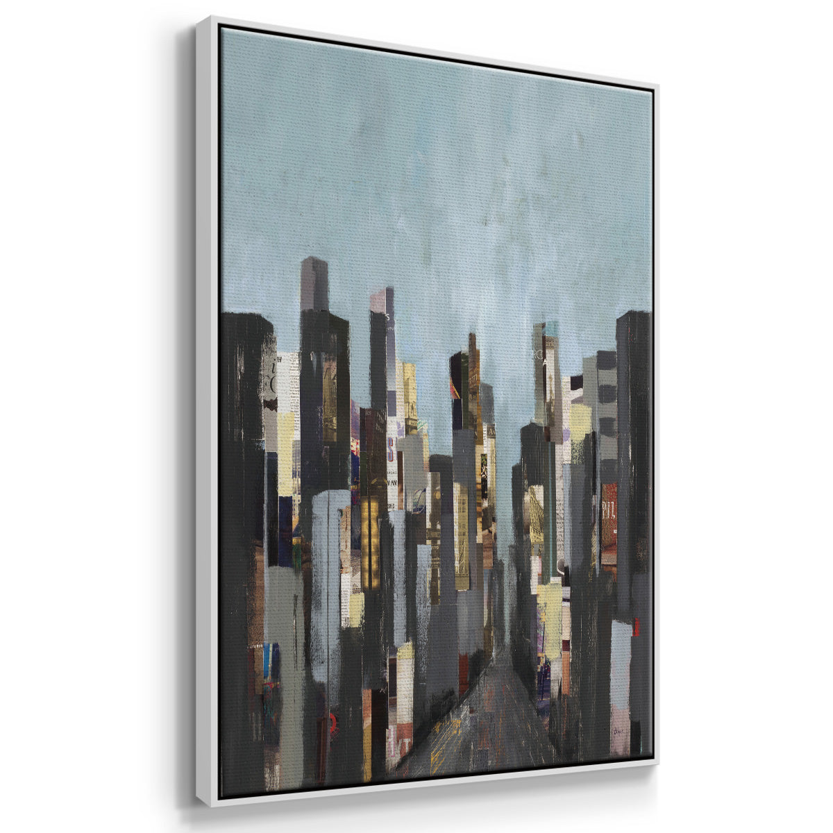City Beat - Framed Premium Gallery Wrapped Canvas L Frame - Ready to Hang