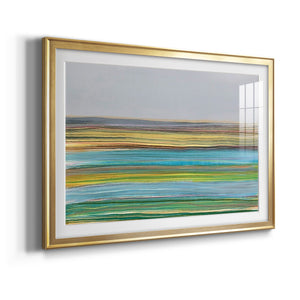 Parallel Striae I - Modern Framed Art Print