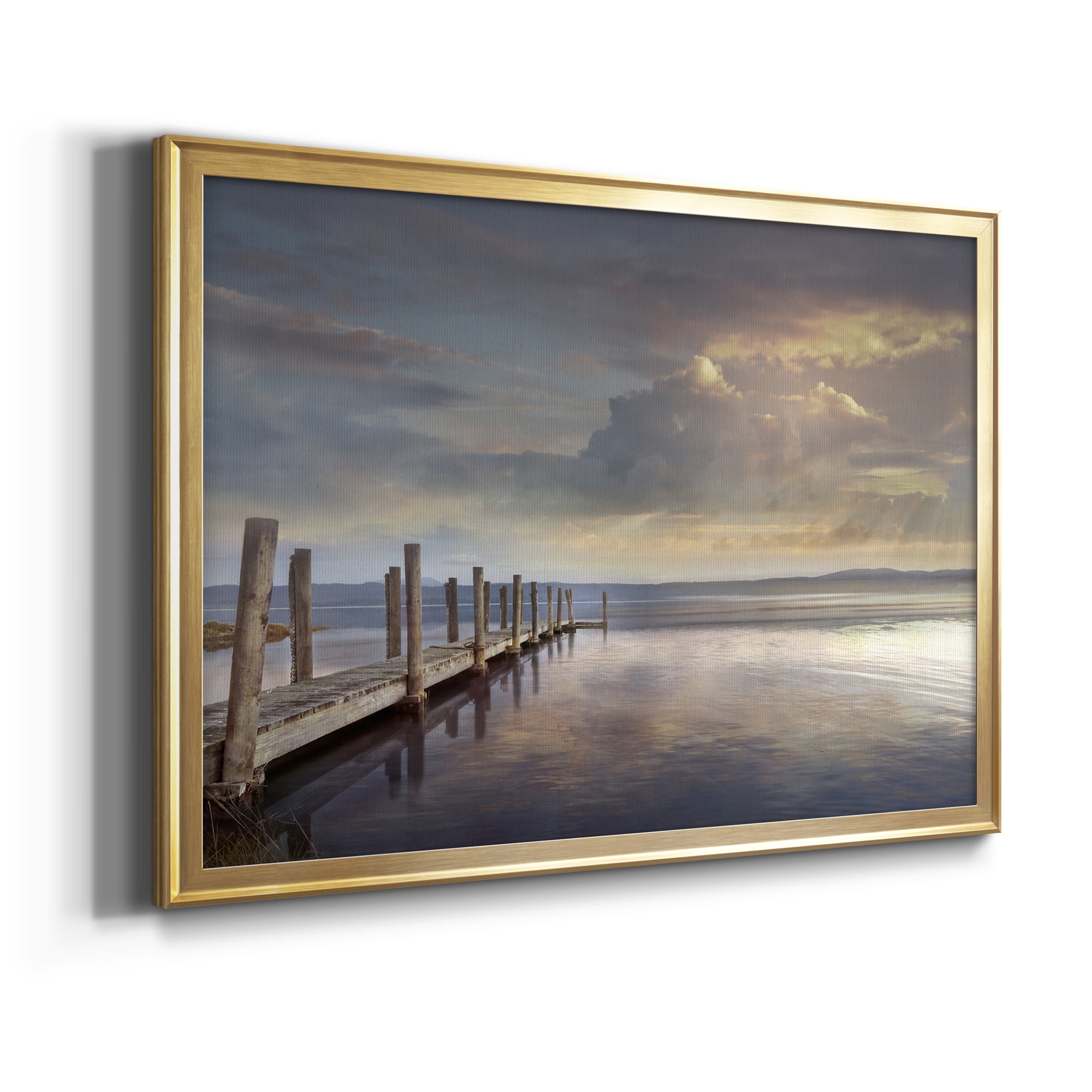 Evening Reflection Premium Classic Framed Canvas - Ready to Hang