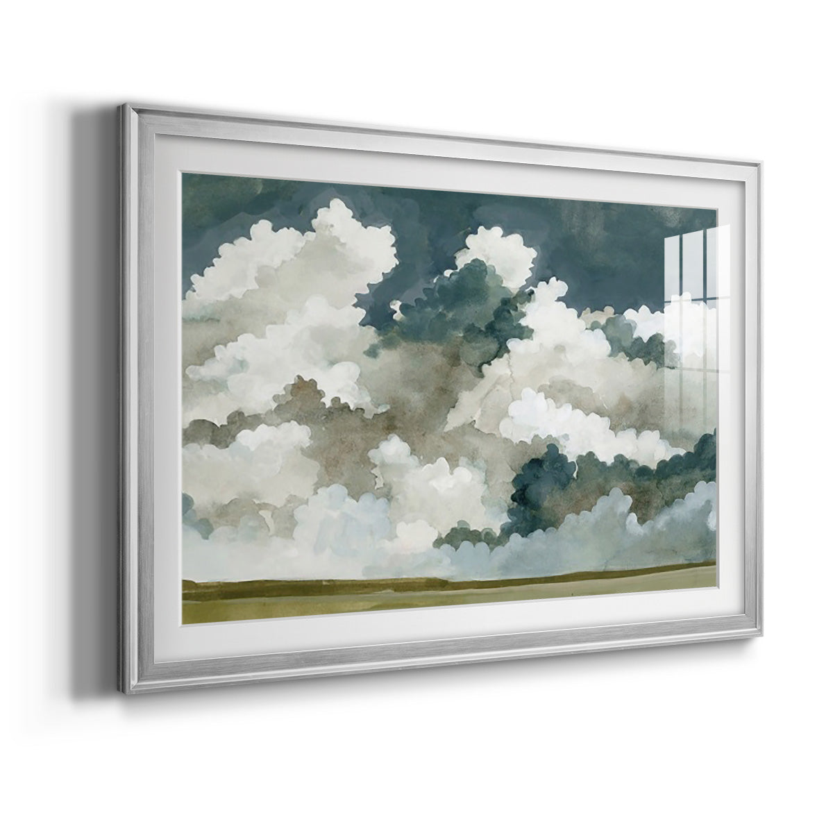 Vast Neutral Sky III Premium Framed Print - Ready to Hang
