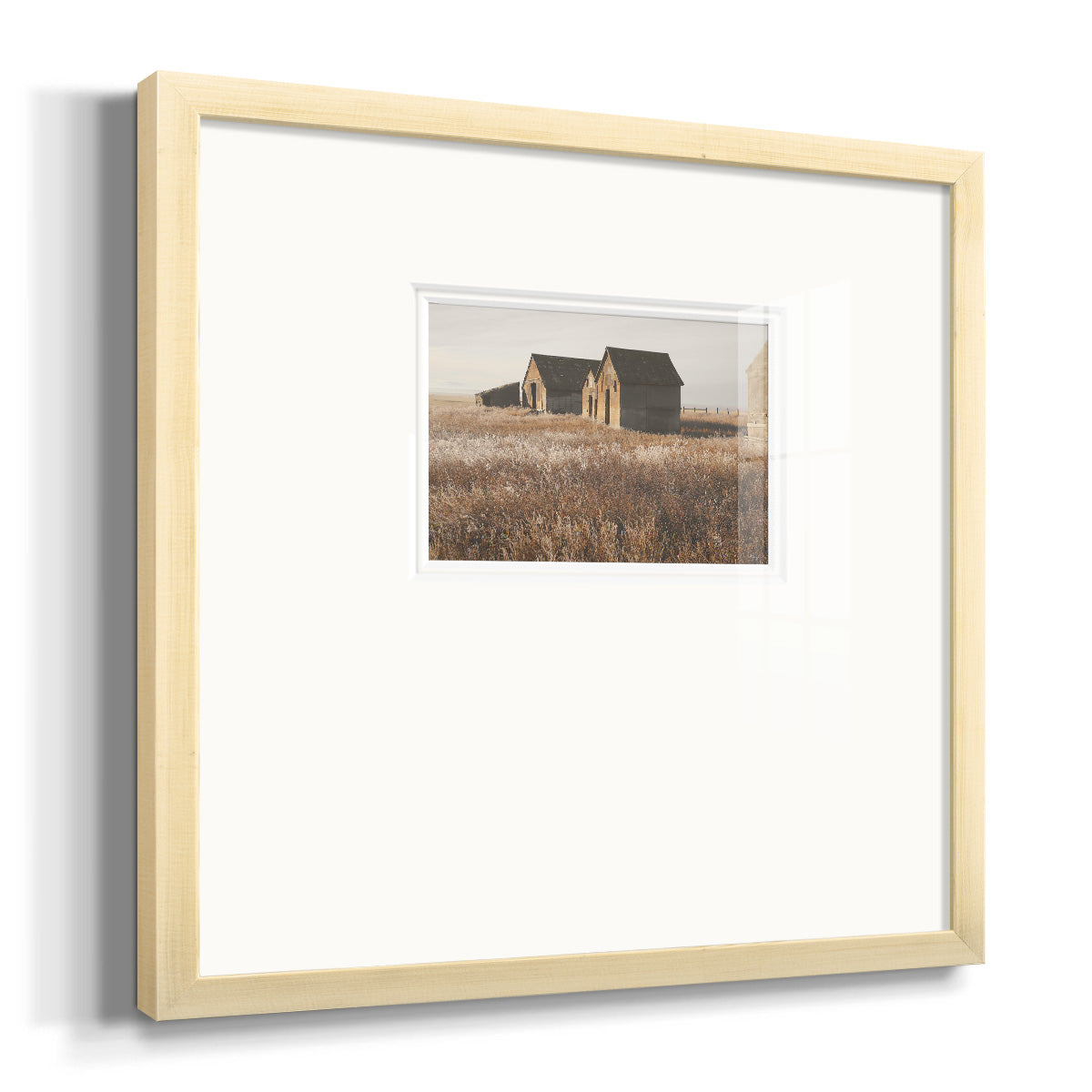 The Old Farm Premium Framed Print Double Matboard