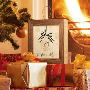 Joy Ornament, Handmade Ornament