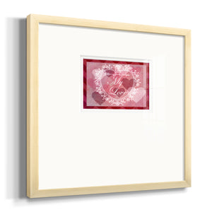 DIY Love Collection A Premium Framed Print Double Matboard