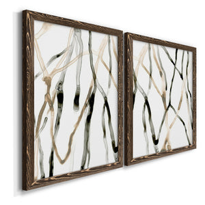 Runnel XI - Barnwood Framed Canvas Set
