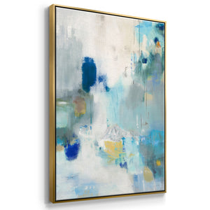 Celeste Motion II - Framed Premium Gallery Wrapped Canvas L Frame - Ready to Hang