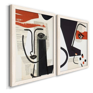 Faces of A Century V - Barnwood Framed Canvas Set