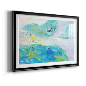 Smooth Sailing in the Heartland - Modern Framed Art Print