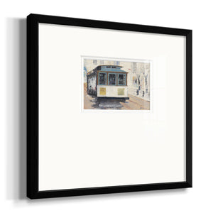 Cable Town- Premium Framed Print Double Matboard