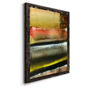 Desert Night I - Premium Canvas Framed in Barnwood - Ready to Hang