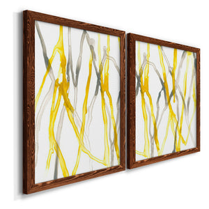 Runnel XIX - Barnwood Framed Canvas Set