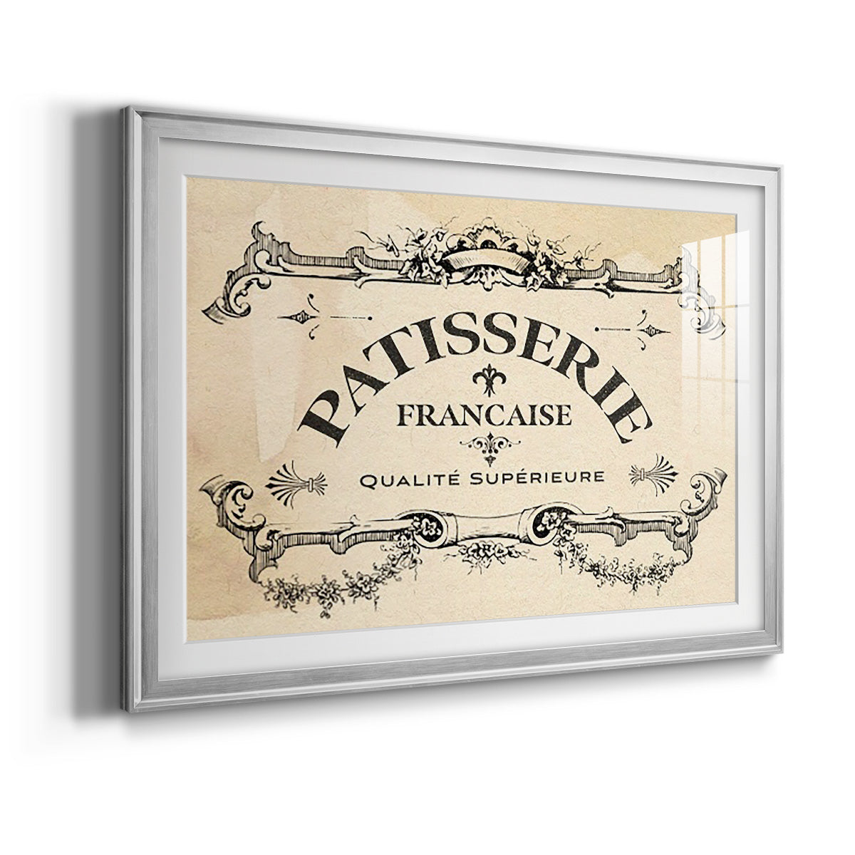 Antique French Label I Premium Framed Print - Ready to Hang