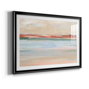 Sienna Horizon II - Modern Framed Art Print