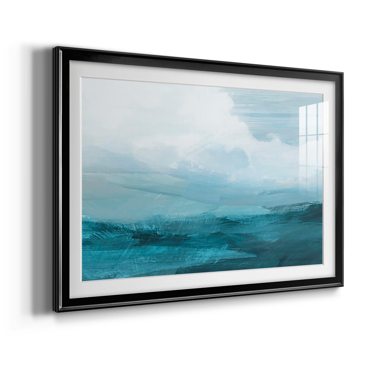Azure Rising IV Premium Framed Print - Ready to Hang