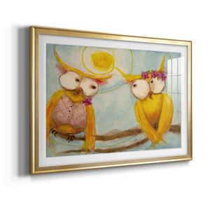 Hoos Branch for Two - Modern Framed Art Print