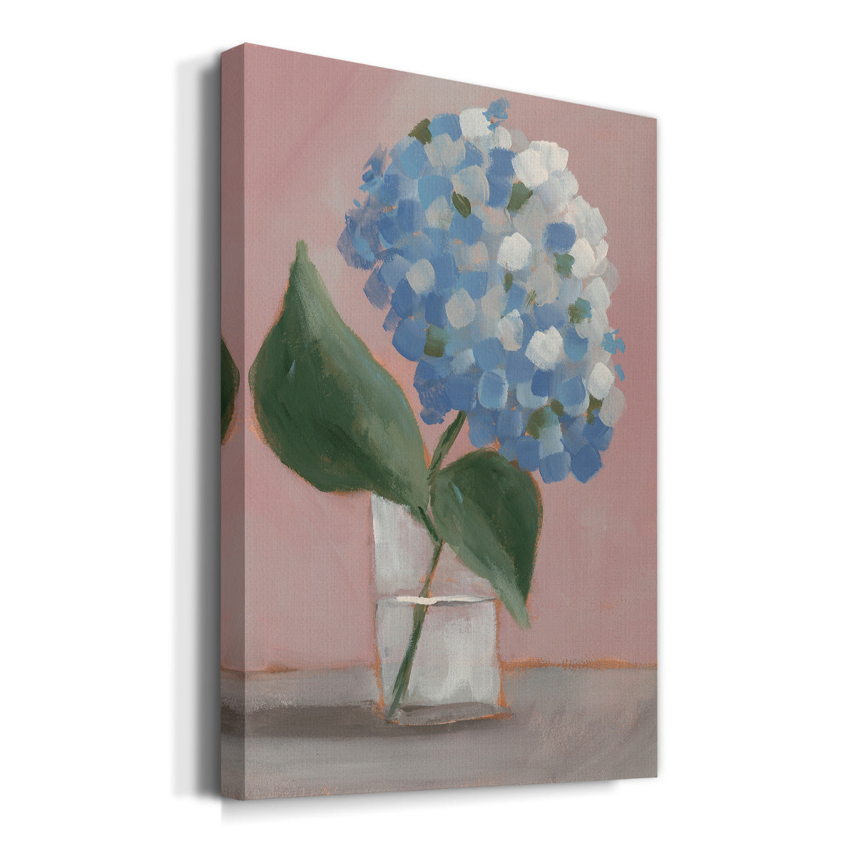Single Hydrangea II Premium Gallery Wrapped Canvas - Ready to Hang