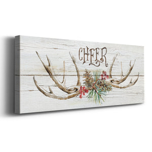 Rustic Cheer Premium Gallery Wrapped Canvas - Ready to Hang