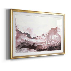 Pink Scenery - Modern Framed Art Print