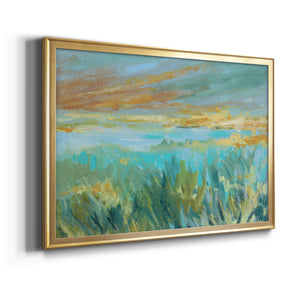Grassy Beach Premium Classic Framed Canvas - Ready to Hang