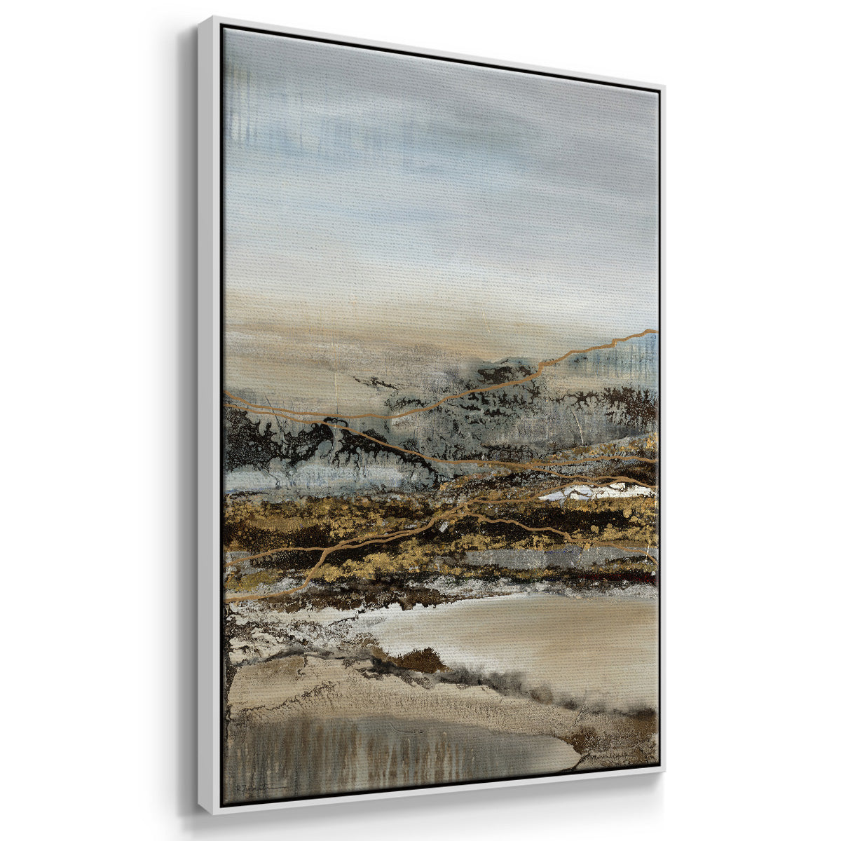 Annual Journey - Framed Premium Gallery Wrapped Canvas L Frame - Ready to Hang
