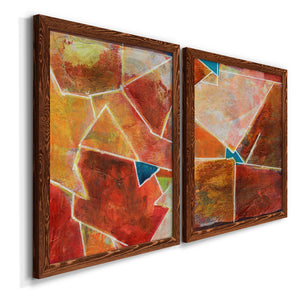 Primary Connection VII - Barnwood Framed Canvas Set