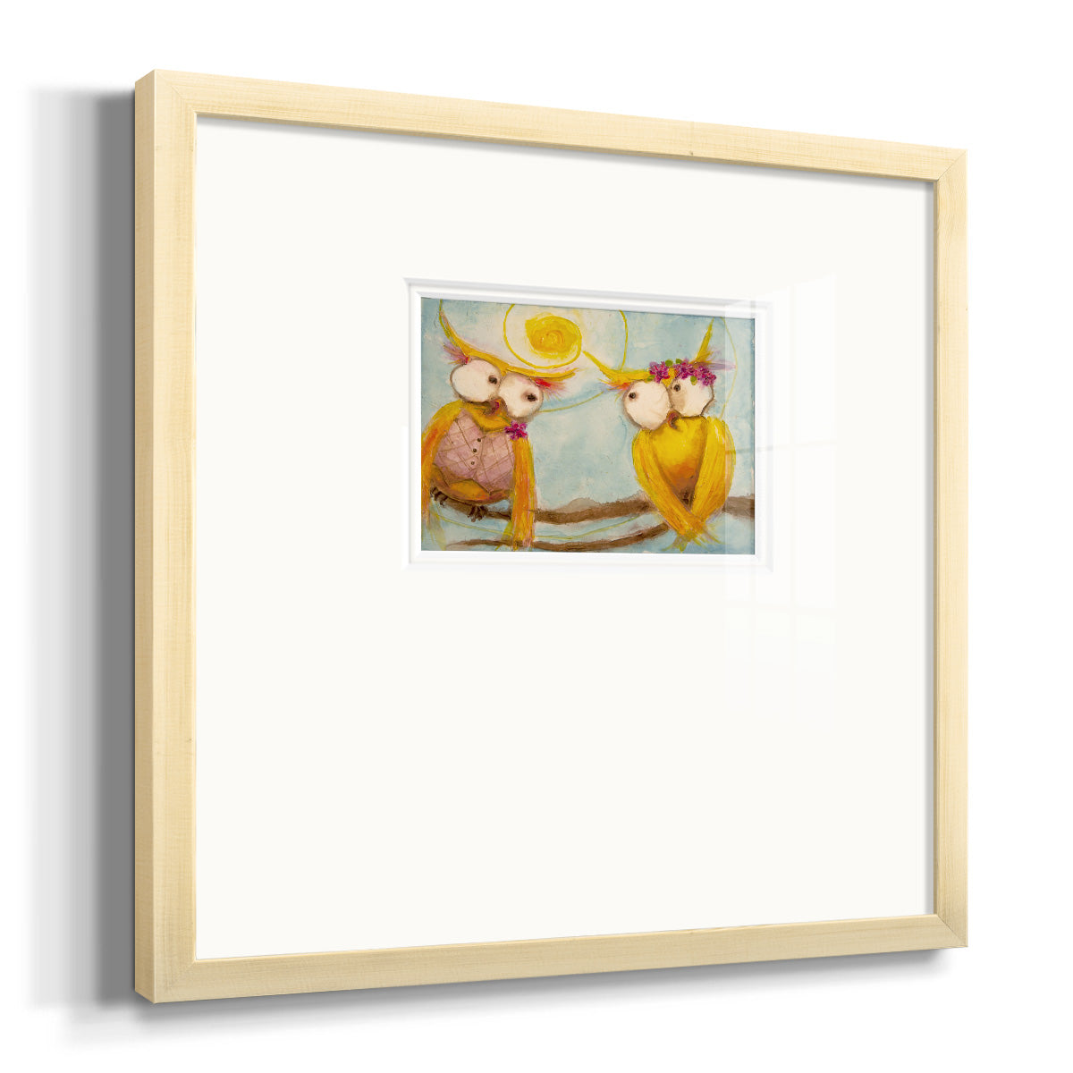 Hoos Branch for Two Premium Framed Print Double Matboard