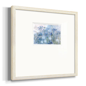 Dandelion and Agapanthus Premium Framed Print Double Matboard