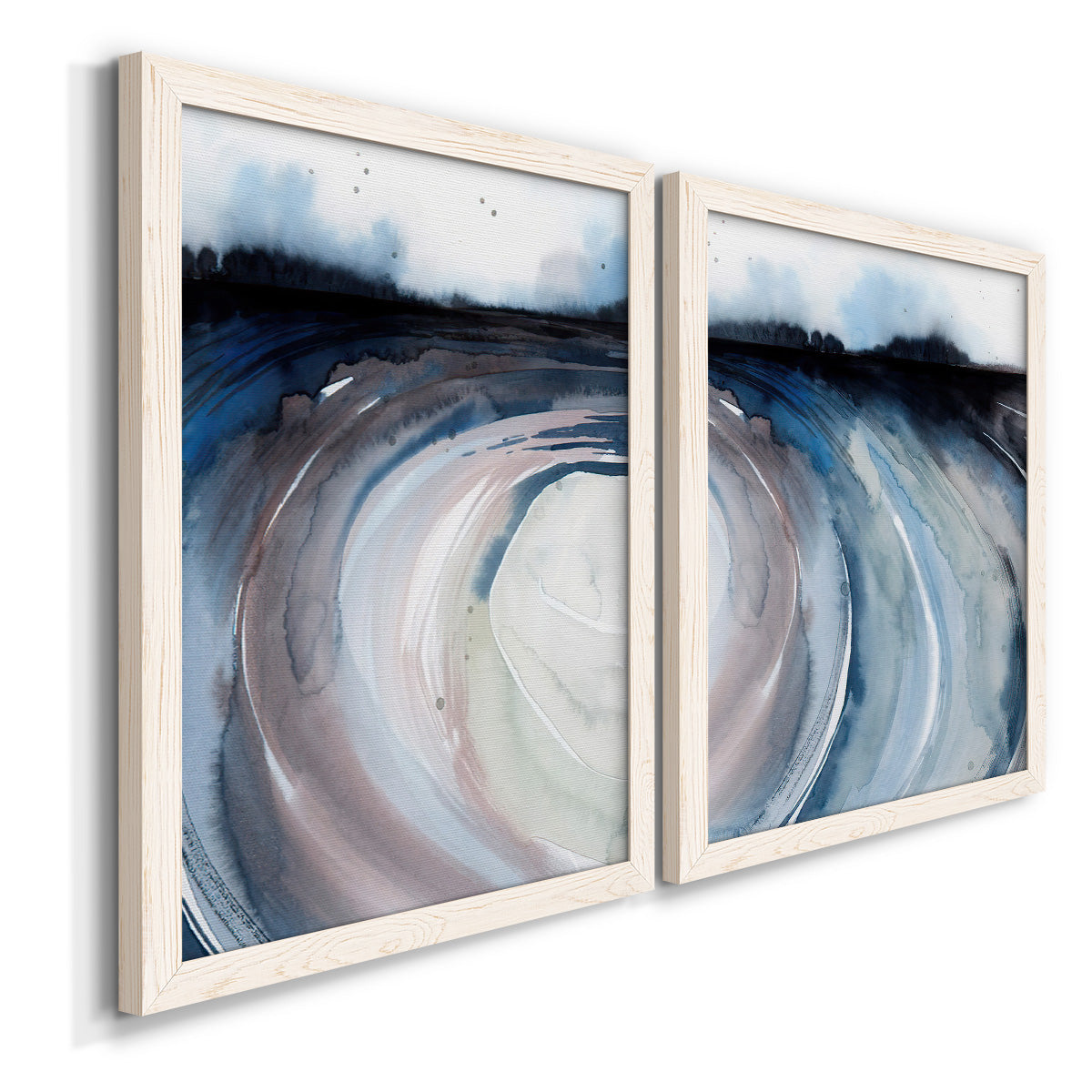 Geode Valley I - Premium Framed Canvas - Ready to Hang