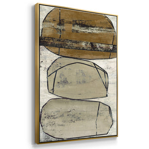 Dim Sum I - Framed Premium Gallery Wrapped Canvas L Frame - Ready to Hang