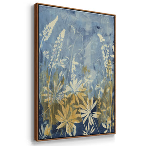 Wild Lupine - Framed Premium Gallery Wrapped Canvas L Frame - Ready to Hang