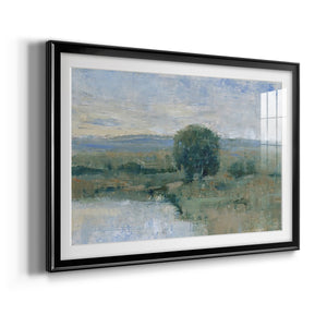 Riverbank Impression II - Modern Framed Art Print