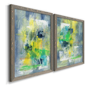 Sweet Things I - Barnwood Framed Canvas Set