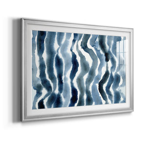 True Blue Wave II Premium Framed Print - Ready to Hang