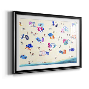 Colorful Beach Premium Framed Print - Ready to Hang