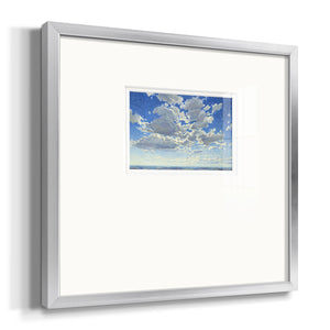 Cloudscape Premium Framed Print Double Matboard