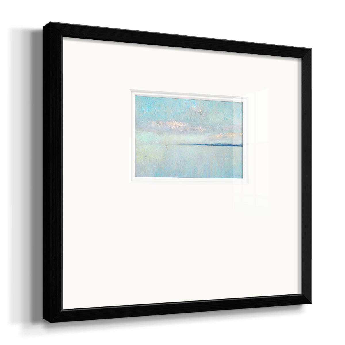 Sunrise Haze Premium Framed Print Double Matboard